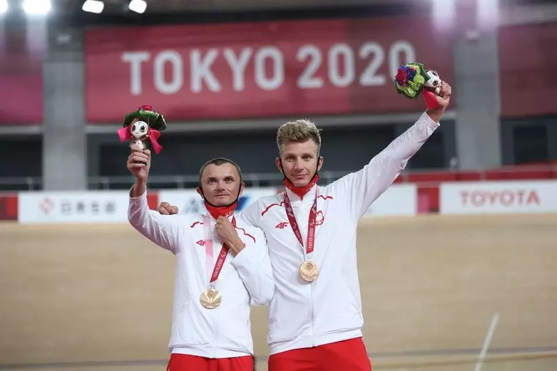 Paraolimpiada w Tokio: Pierwszy medal dla Polski! Brąz kolarzy torowych