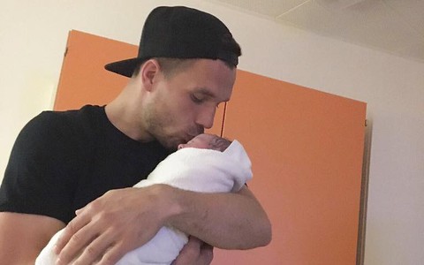 Lukas Podolski po raz drugi został ojcem