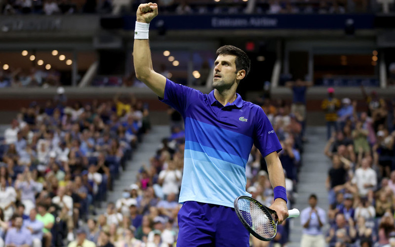 US Open: Novak Djokovic battles past Jenson Brooksby to reach quarter-finals
