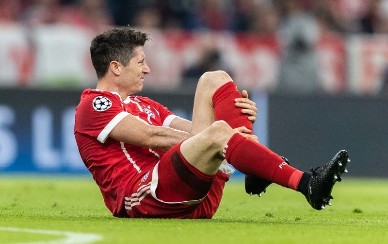 Lewandowski kontuzjowany. Nie zagra z Barceloną?
