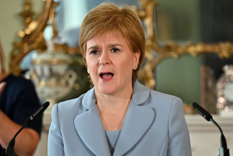 Nicola Sturgeon asks UK government to agree to second Scottish independence referendum
