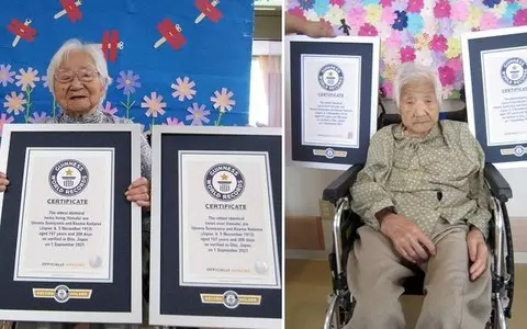 Japan: 107-year-old sisters recognized as the oldest twins in history