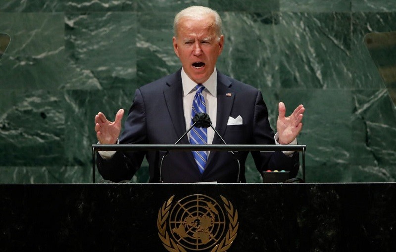 Joe Biden calls for ‘new era of relentless diplomacy’ in UN speech