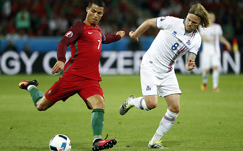 Ronaldo skrytykował grę Islandczyków