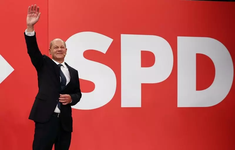 Germany election: SPD wins narrow victory as Merkel era ends in near-deadlock