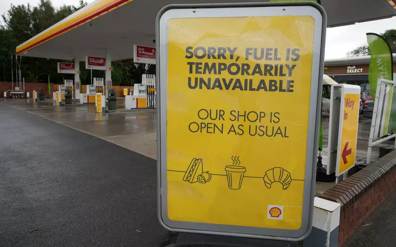Shell warns that parts of the country are running out of fuel for certain types of fuel
