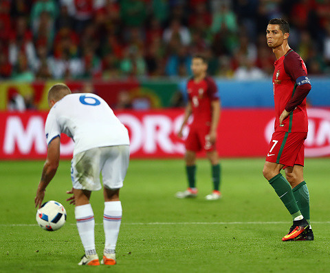 Cristiano Ronaldo is the person with a small mentality, not the Iceland players Paul Doyle