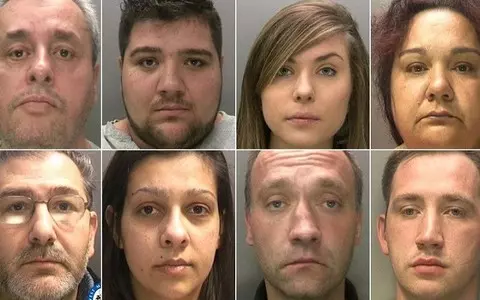 Human trafficking ring gang members jailed