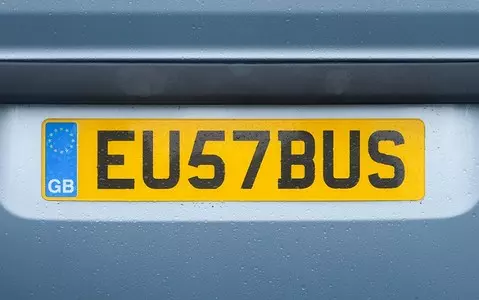 GB number plate sticker no longer valid abroad