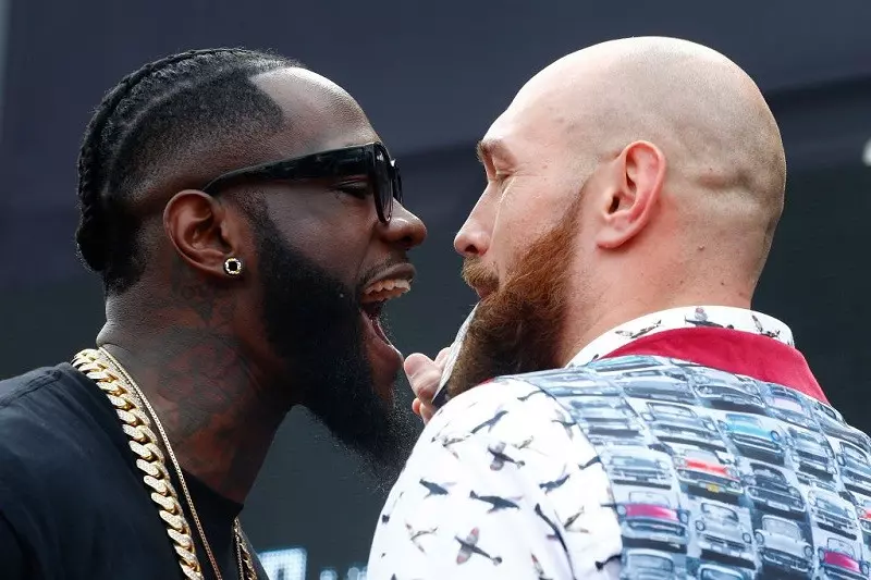 Tyson Fury and Deontay Wilder both weigh in at heaviest of their careers