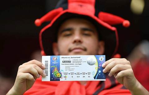 ME 2016: Bilety na mecze fazy finałowej w sprzedaży od jutra