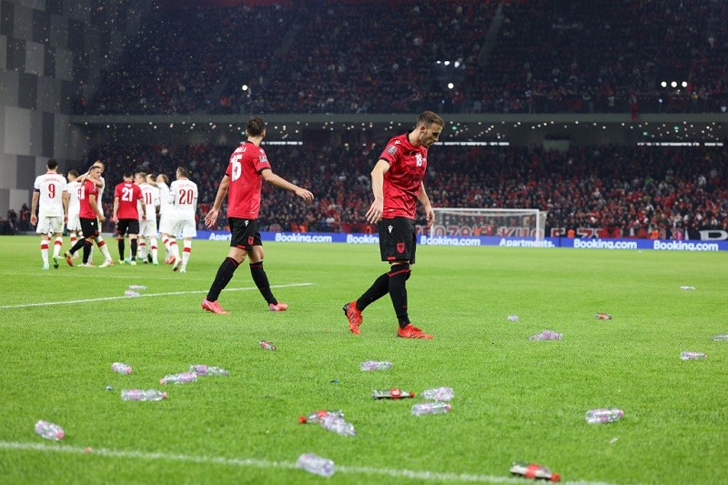 FIFA is investigating games in London and Tirana