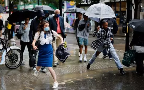 Four inches of rain and 60mph winds to lash Brits in Autumn storm