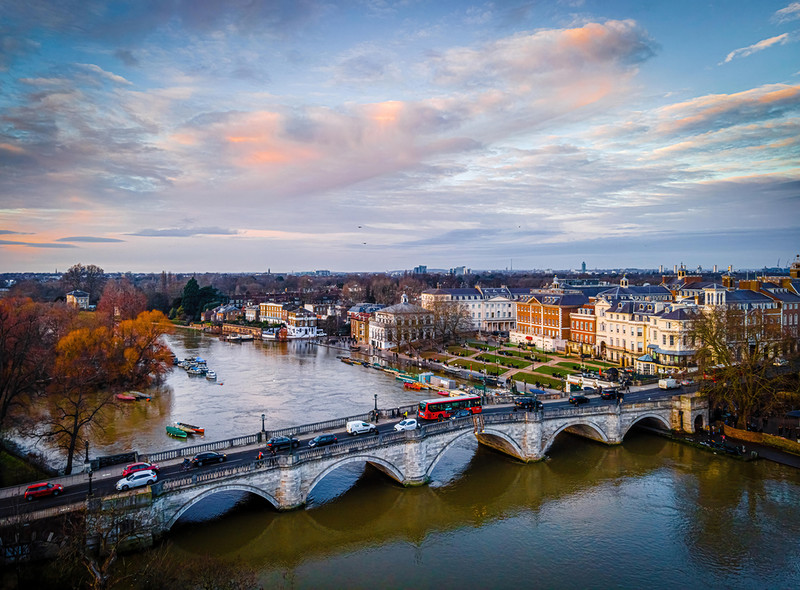 Richmond z najwyższym współczynnikiem zakażeń w Londynie