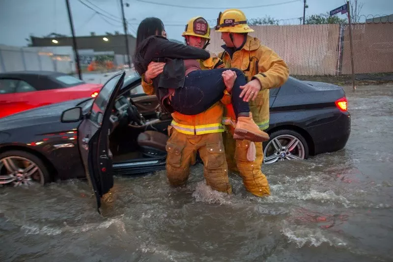 USA: Potężna burza w Kalifornii. "Prognoza historycznego deszczu"