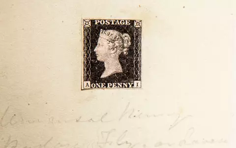 London: One of the oldest postage stamps goes up for auction