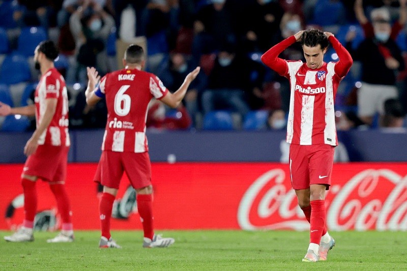 Atletico misses chance to go level with Real after Levante draw