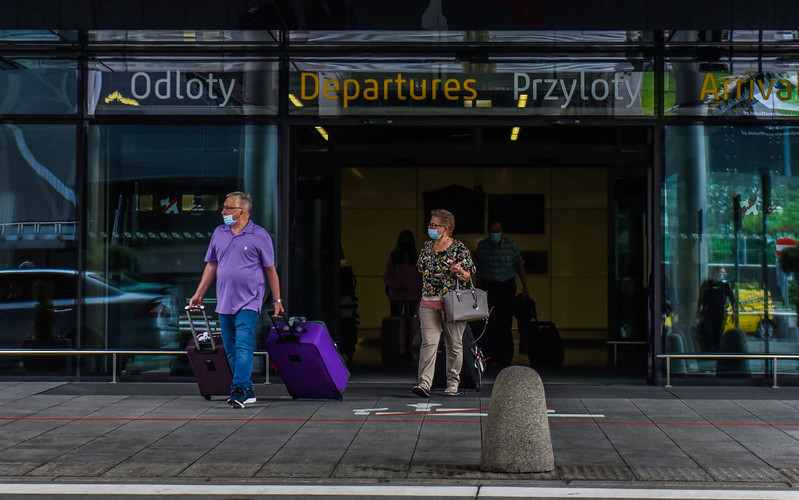 Kraków Airport with a significant increase in the number of travelers