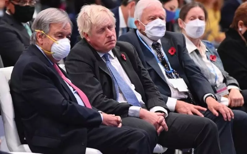 Fury as Boris Johnson fails to wear mask next to David Attenborough