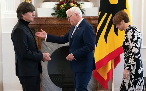 German President Steinmeier held a dinner in honour of coach Joachim Loew