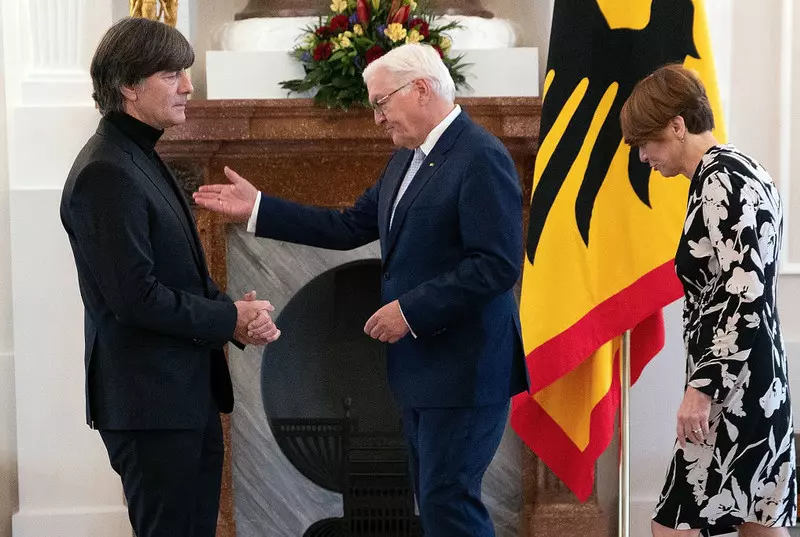 German President Steinmeier held a dinner in honour of coach Joachim Loew