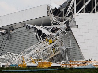 Mundial 2014: Stadion w Sao Paulo oddany, choć niegotowy
