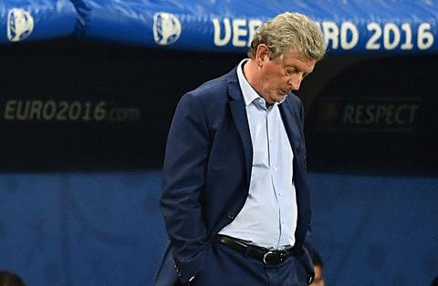 Trener reprezentacji Anglii Roy Hodgson podał się do dymisji