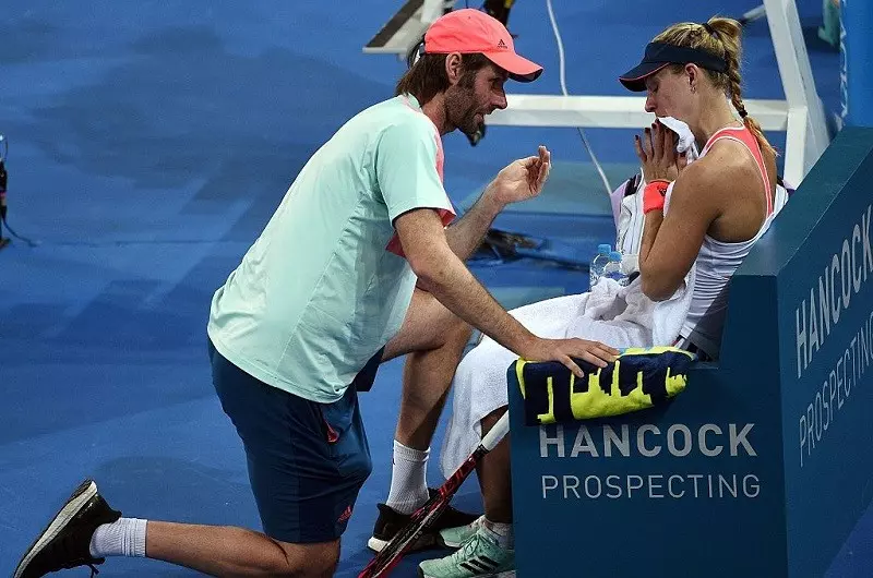 Angelique Kerber is separating from coach Torben Beltz for the third time