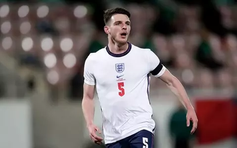 Declan Rice withdraws from England squad through illness