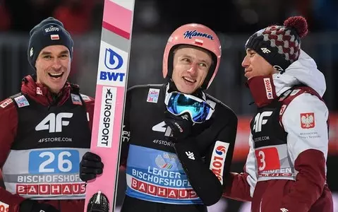 Polish squad for the inauguration of the Ski Jumping World Cup