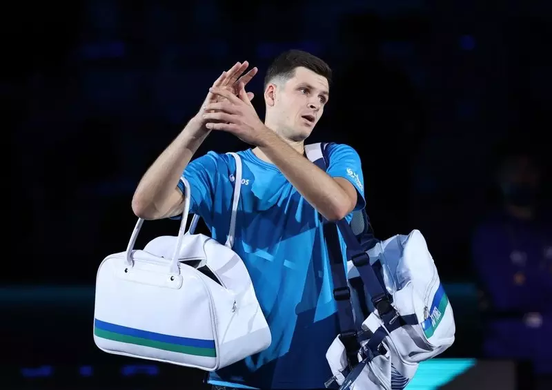 ATP Finals: Hurkacz zaczął od porażki z Miedwiediewem