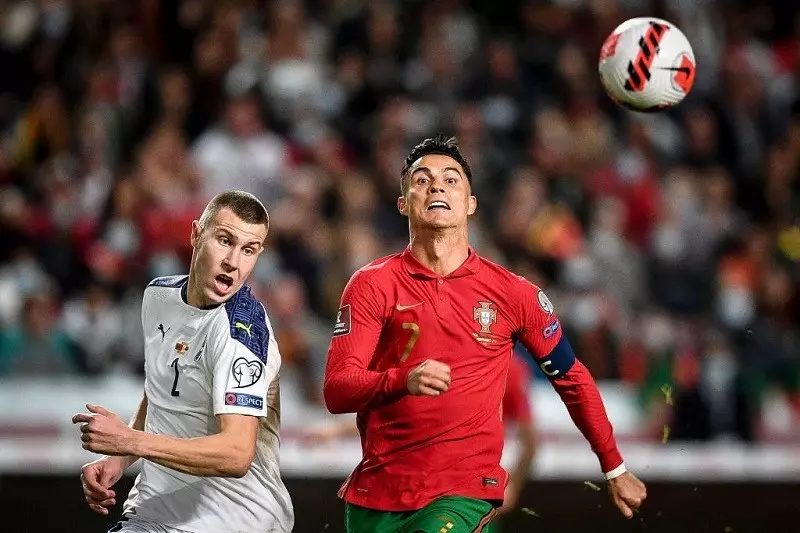 Disaster for Cristiano Ronaldo as Portugal lose crucial qualifier