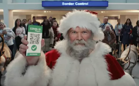 Anti-vaxxers boycott Tesco after Christmas ad features double-vaccinated Santa