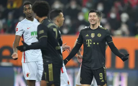 German league: Another Lewandowski goal, but Bayern lost to Augsburg