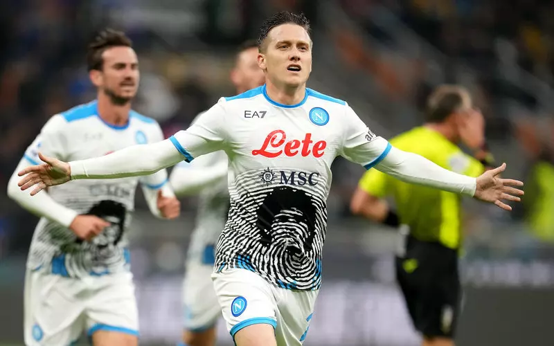 Liga włoska: Gol Zielińskiego nie uchronił Napoli przed porażką z Interem