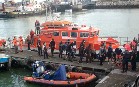 243 migrants were rescued in the English Channel. They tried to get to the UK