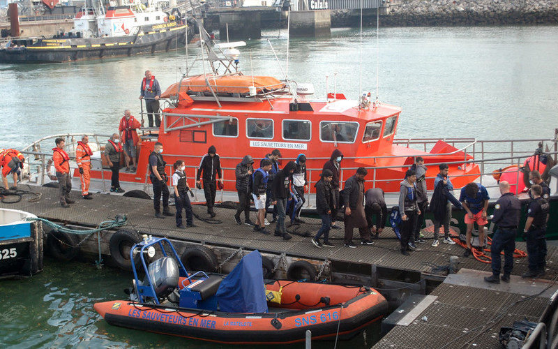 243 migrants were rescued in the English Channel. They tried to get to the UK