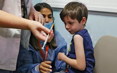 Israel began vaccinating children aged 5-11 against Covid-19