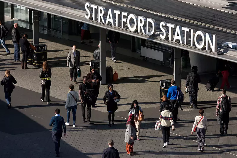 Dworzec na Stratford oficjalnie wyprzedził Waterloo pod względem liczby pasażerów