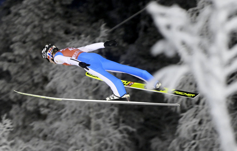 Nordic Combined World Cup: German podium in Ruka