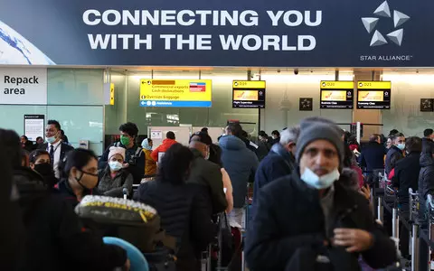 Huge queues at Heathrow Airport as strict Covid travel rules return