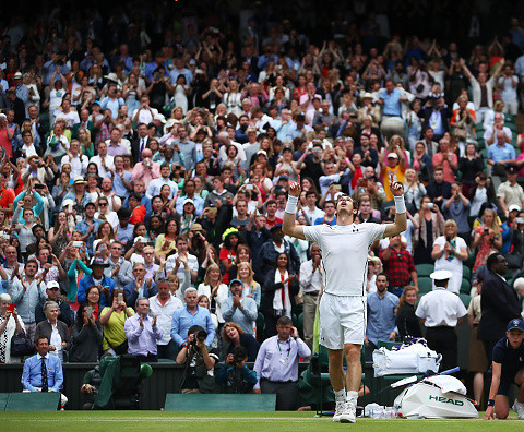 Wimbledon: Andy Murray through to semis after Tsonga battle  
