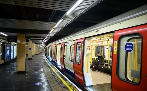 Trains and stations empty as work from home returns