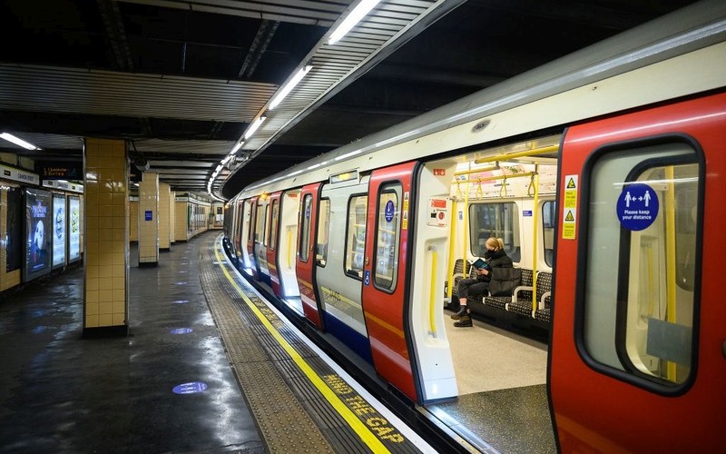 Trains and stations empty as work from home returns