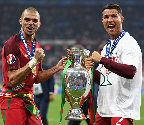 Portugal dominate Euro 2016 best XI