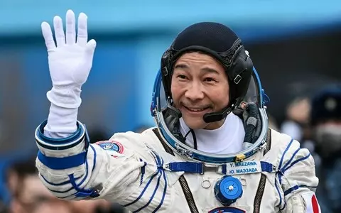 Japanese tourist in space