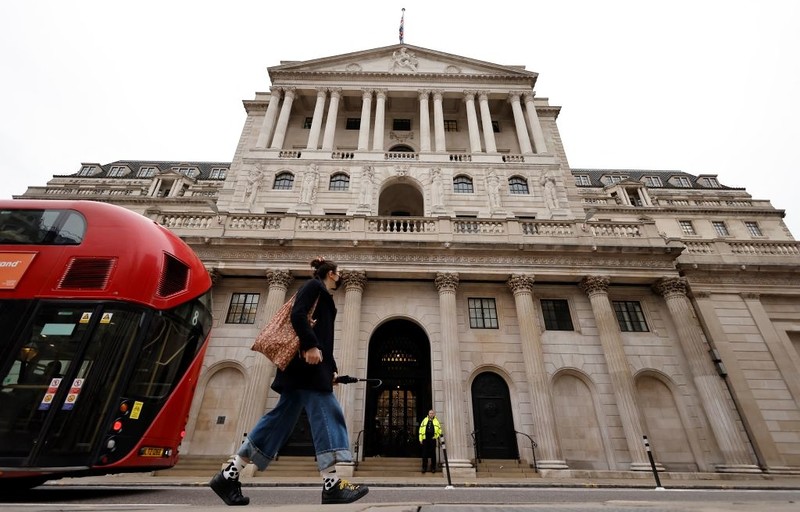 The Bank of England raised the interest rate. up to 0.25 percent due to inflation