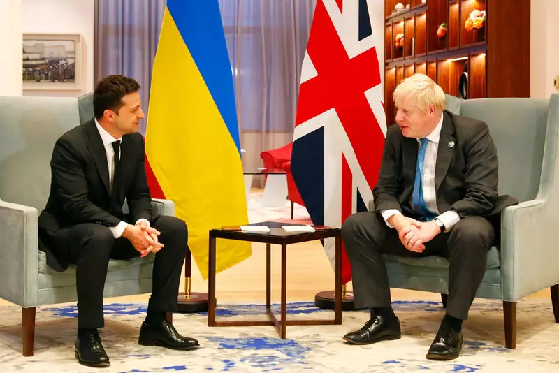 Boris Johnson: Wykorzystamy wszystkie moce, by zapobiec agresji Rosji na Ukrainę