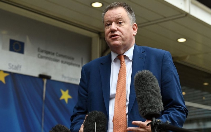 The British minister responsible for relations with the EU has resigned