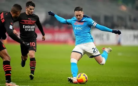 Napoli won with Milan, assisted by Zieliński